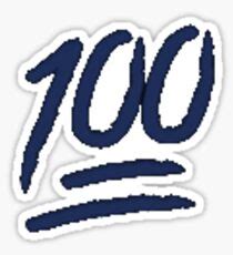 100 Points Emoji Stickers | Redbubble