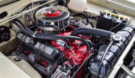 1967 Plymouth Barracuda Engine Bay