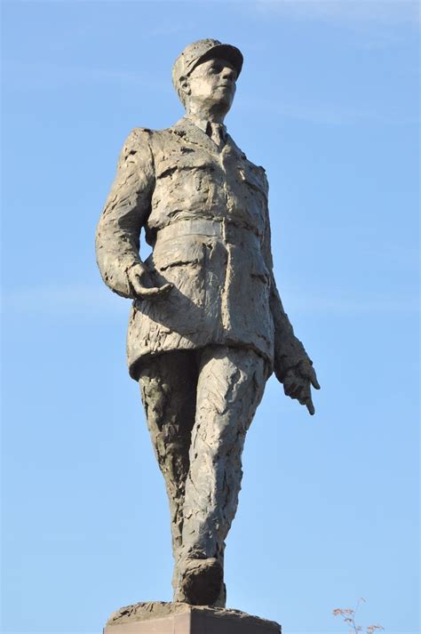 Charles de Gaulle, a statue in Paris, France - A picture gallery.