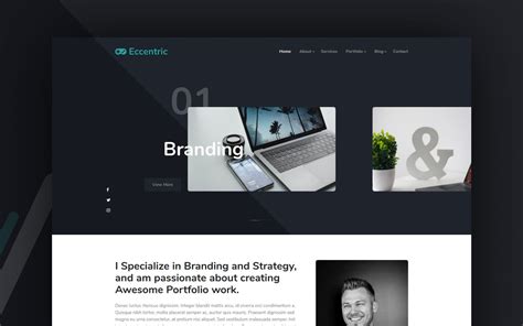 Simple Portfolio Website Template