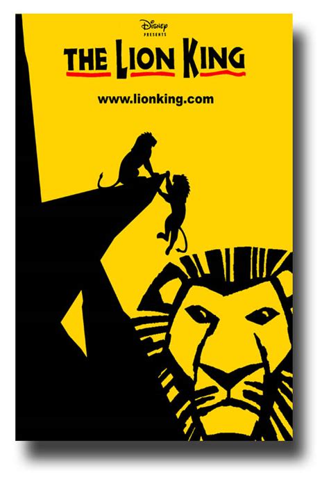 Lion King Poster Broadway Musical London USA SameDay Ship 11 x 17 – ConcertPoster.Org