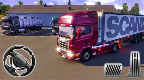 Scania Truck Driving Game - Big Trucks Parking Simulator - YouTube