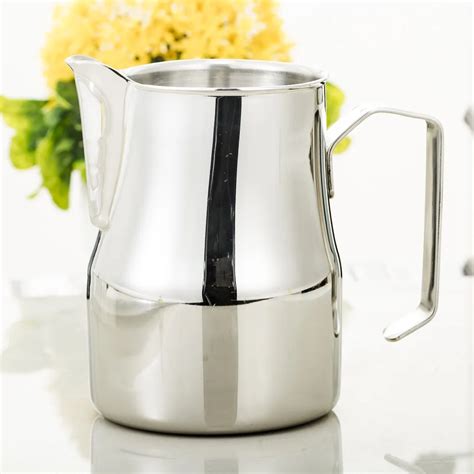 350ml espresso milk frothing steaming pitcher Latte art jug/Milk jug/stainless steel Milk jar ...