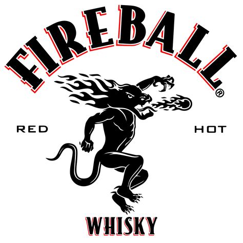 Fireball Whiskey Emblem Logo SVG and JPG Cutting Files for the | Etsy