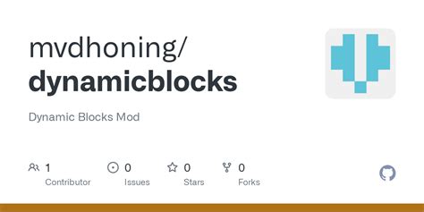 GitHub - mvdhoning/dynamicblocks: Dynamic Blocks Mod