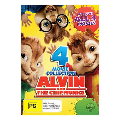 Alvin And The Chipmunks: 4 Movie Collection - DVD | Kmart