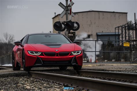 One Of A Kind: BMW i8 in Frozen Red Satin Conform Chrome