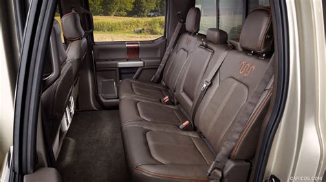 2017 Ford F-350 Super Duty King Ranch Crew Cab - Interior, Rear Seats | HD Wallpaper #41 | 2560x1440