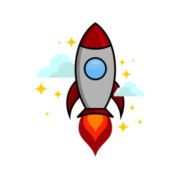 Business Startup Clipart Hd PNG, 3d Icon Of Rocket For Startup Business And Bitcoins Advertise ...