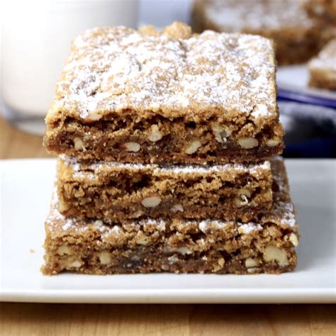 Old Fashioned Date Bars {with Nuts} - Miss in the Kitchen