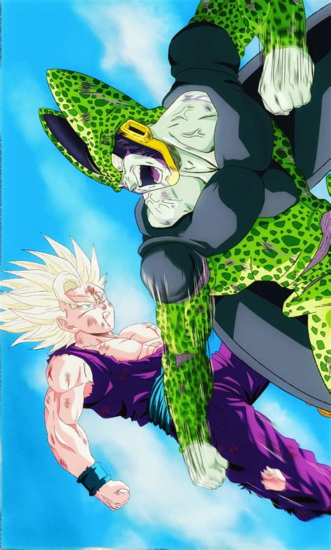 Gohan Vs Cell Fan Art Dragon Ball Z. 2019 by franccast on DeviantArt