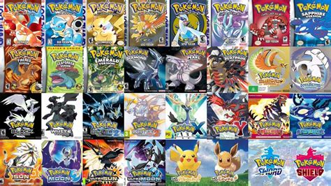 Introduction to Main Series Pokémon: Which Games to Start With? | Pokémon GO Hub