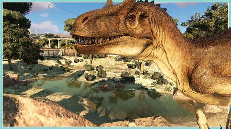 Allosaurus & Ceratosaurus Habitat! | Jurassic World Evolution 2 | Desert Sandbox Park - YouTube