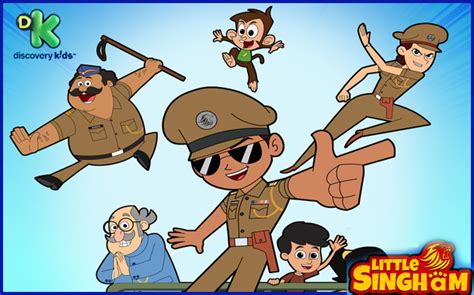 Little Singham Cartoon Character Images : Little singham is an indian ...