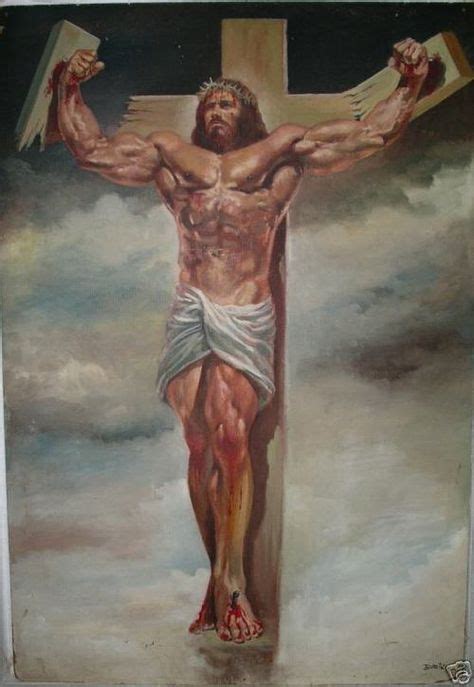 Muscle Jesus breaks down from the Cross | Pictures of jesus christ, Jesus pictures, Christian art