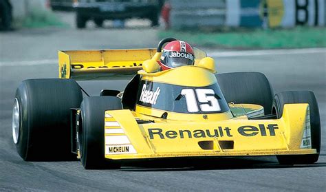 1977 Renault RS01 driven by Jean Pierre Jabouille