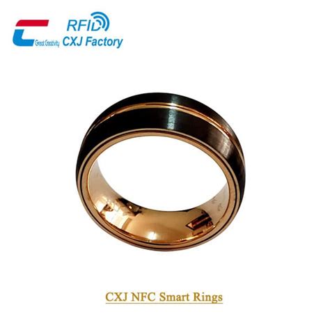 Multi-Functional NFC Smart Rings Ceramic NFC Ring - CXJRFIDFactory