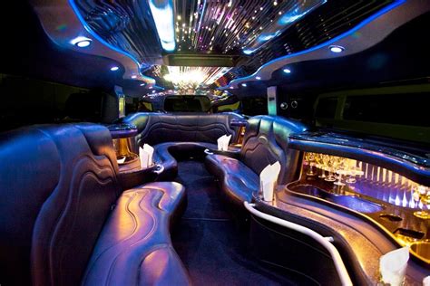 Hummer Interior - aspen limousine service