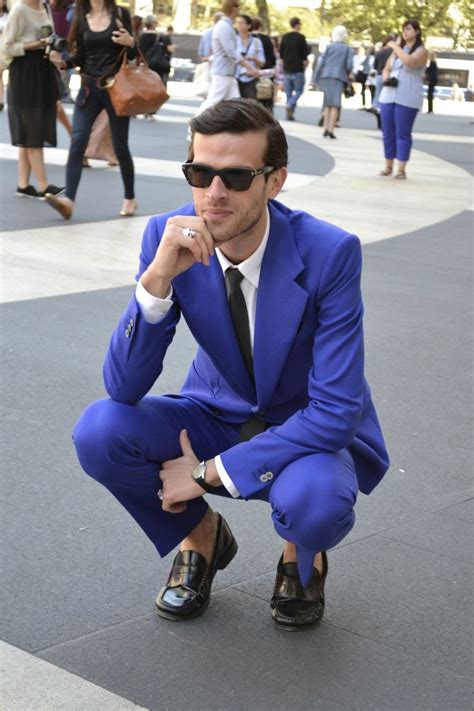 Bright Blue Suit #SpringWear | Men's Style | Pinterest | Blue suits, Suits and Bright blue suit