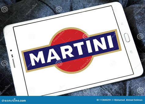 Martini Vermouth Brand Logo Editorial Photo - Image of drinks, brewed: 113840291