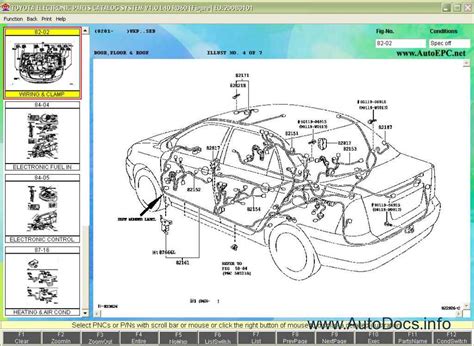 A Comprehensive Catalogue of Lexus Parts Diagrams