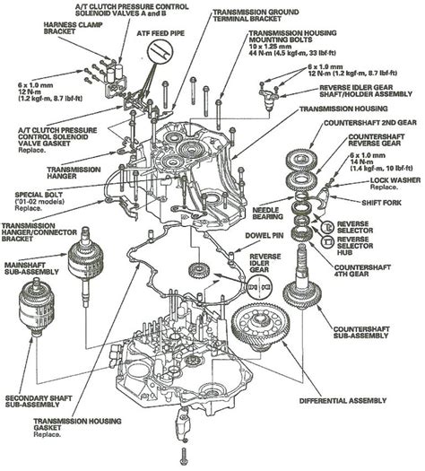 4r70w Transmission Fluid Diagram 4r70w Transmission Parts Di