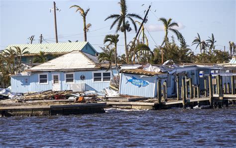 Pine Island, tip to tip, is ripped to shreds by Hurricane Ian's passage | WUSF