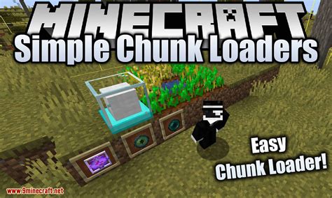 Simple Chunk Loaders Mod 1.16.5, 1.15.2 (Easy Chunk Loader) - 9Minecraft.Net