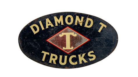 Diamond T Trucks Double-Sided Tin Sign | M20 | Fall Premier 2021