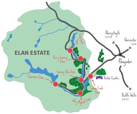 Reservoirs and Dams | Elan Valley | Elan, Valley, Dam