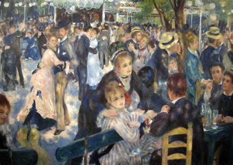 Paris Musee D'Orsay Pierre-Auguste Renoir 1876 Moulin de la Galette