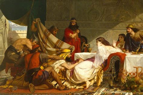 The Feast of Esther, by Edward Armitage | Esther bible, Queen esther, Bible art