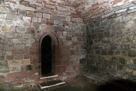 Bigger pictures. One of the dungeons deep in the bowls of the castle keep. Carlisle Castle.