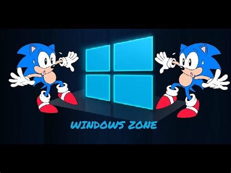 Sonic Windows Zone! - YouTube