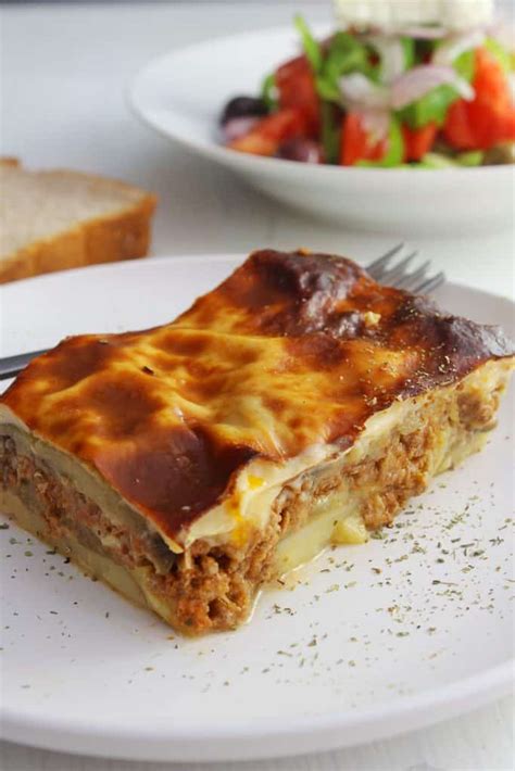 AUTHENTIC GREEK MOUSSAKA - STEP BY STEP TUTORIAL - 30 days of Greek food