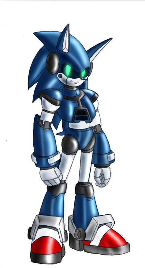 Mecha Sonic: SATAM design by zeiram0034 on DeviantArt