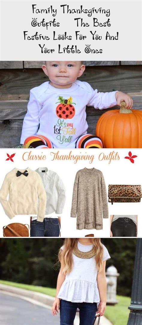 Family Thanksgiving Outfits – The Best Festive Looks For You And Your Little Ones in 2020 ...