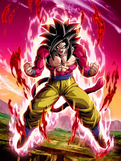 INT LR SSJ4 Full Power Goku HD art by KevMD11 on DeviantArt