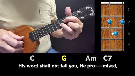 Turn Your Eyes Upon Jesus - Fingerstyle Ukulele with Chords & Lyrics - YouTube