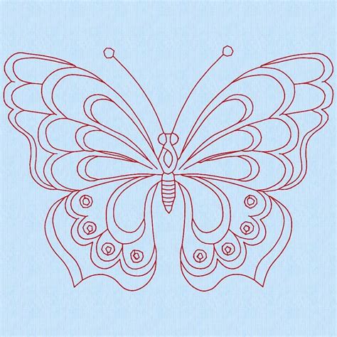 Butterfly 2 Machine Embroidery Design | Craftsy | Machine embroidery, Sewing embroidery designs ...