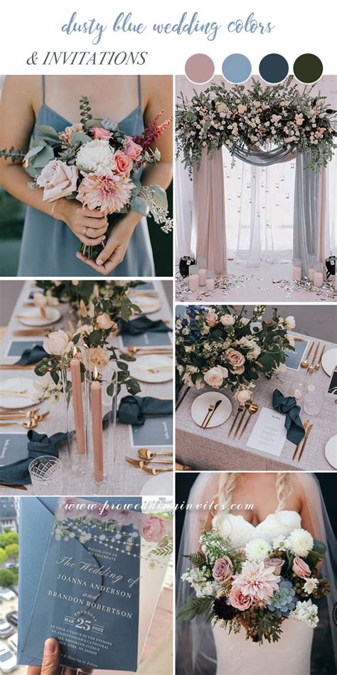 10 Most Fabulous Dusty Blue Wedding Colors Trends for 2021/2022 ...