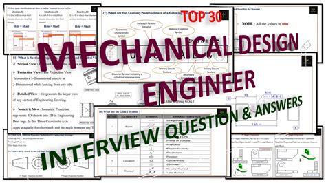 Top-30 Mechanical Design Engineer Interview Question and Answer - YouTube