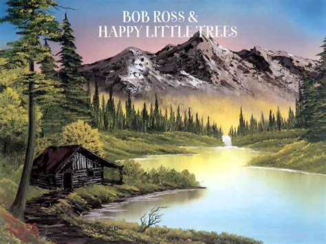 Bob Ross: 6 Interesting Facts and Happy Little Trees - Art and Design Inspiration