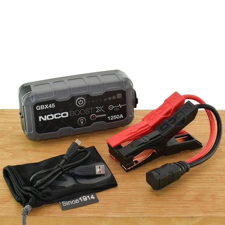 Noco Genius GBX45 Noco Boost X Lithium Jumpstarter 1250A - Acculaders.nl