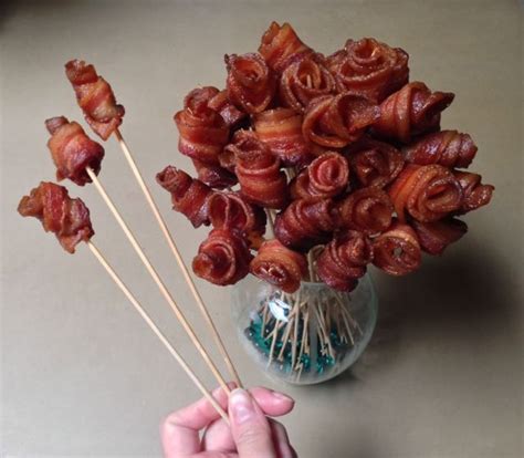 Birthday Bacon Bouquet in 2023 | Bacon bouquet, Food bouquet, Beef ...