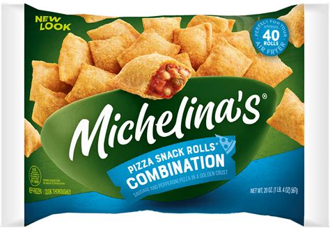 Combination Pizza Snack Rolls 40 Count - Michelina's Frozen Entrees