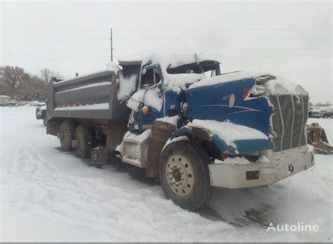 Buy PETERBILT 378 dump truck by auction USA Billings, JU32086