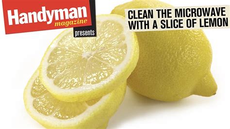 How To Clean A Microwave With A Lemon - Australian Handyman Magazine