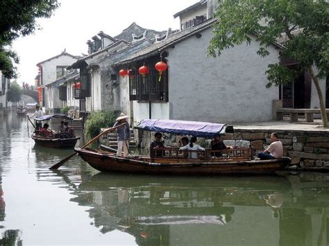 Beautiful Ancient Chinese Houses with Canal, Zhouzhuang, Jiangsu, China | China culture, Chinese ...