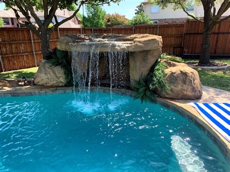 “Sunset Grove” Complete Swimming Pool Waterfall Kit